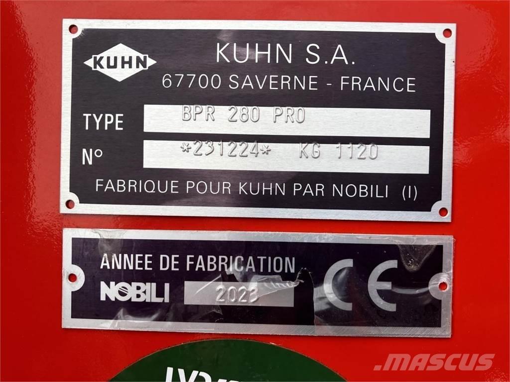 Kuhn BPR 280 Pro 牧场割草机和切顶器