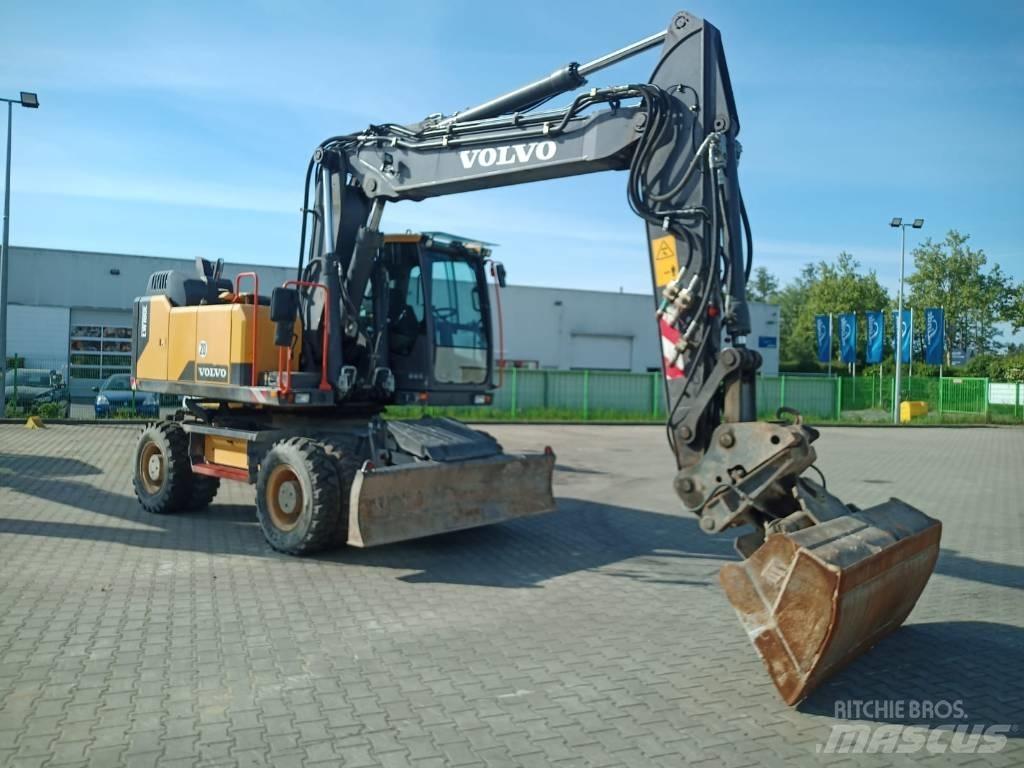 Volvo EW 180 E 轮式挖掘机