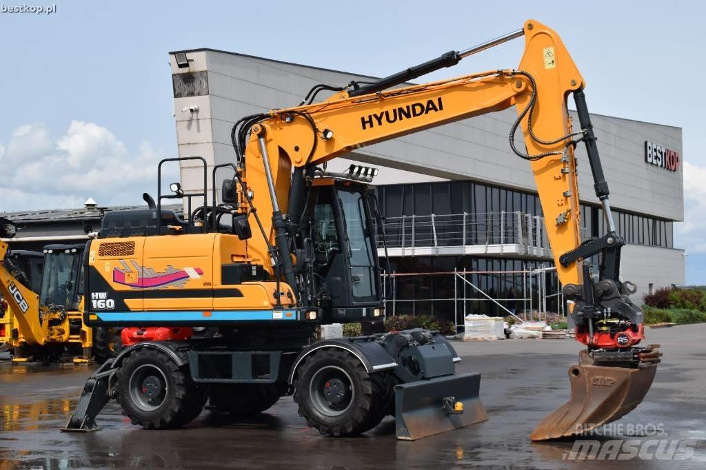 Hyundai HW 160 轮式挖掘机