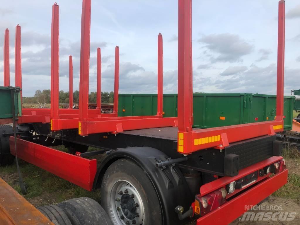 Krone 18, 2005 r 木材拖车
