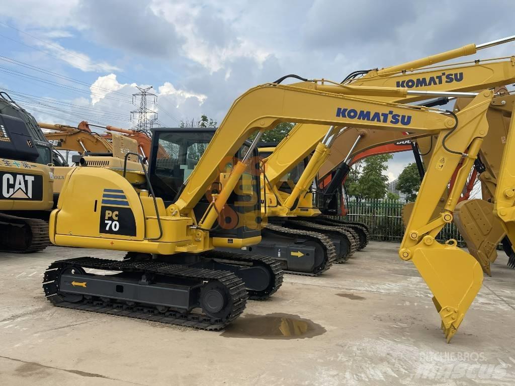 Komatsu PC 70 中型挖掘机