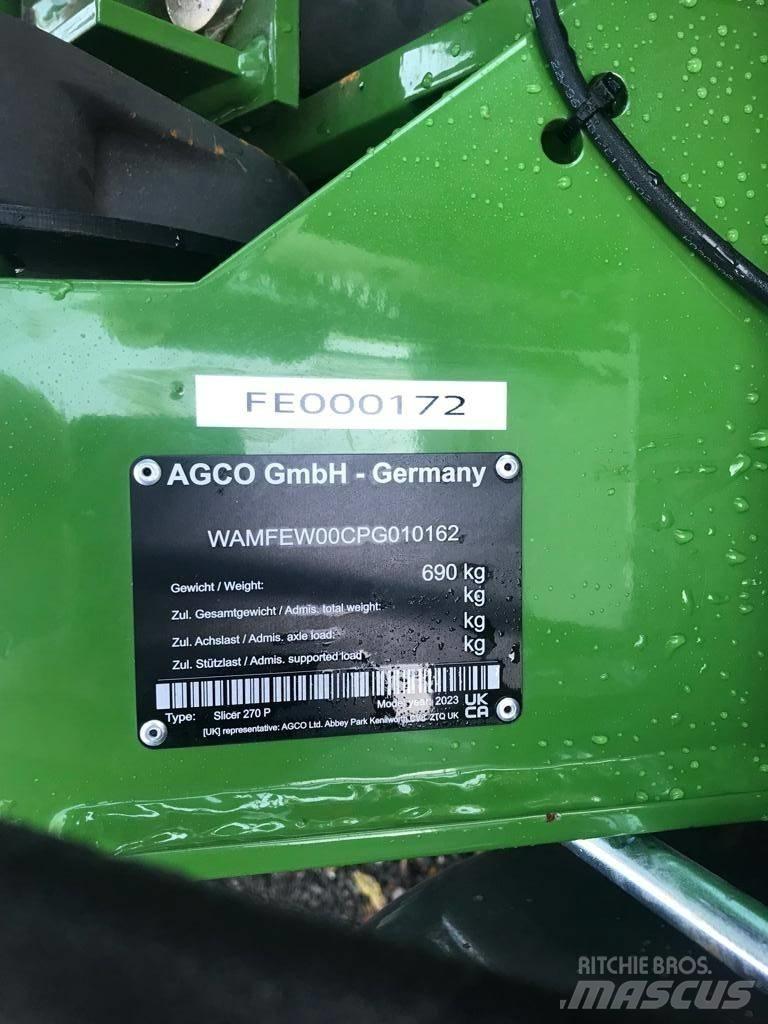Fendt Slicer 270P 割草机