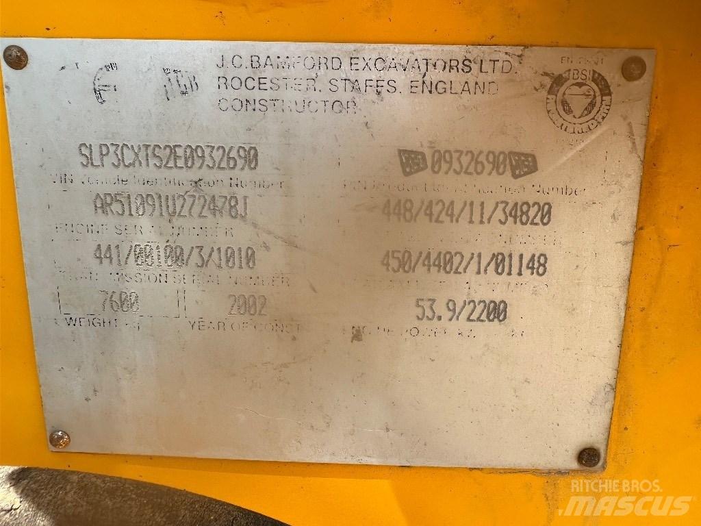 JCB 3 CX 反铲装载机