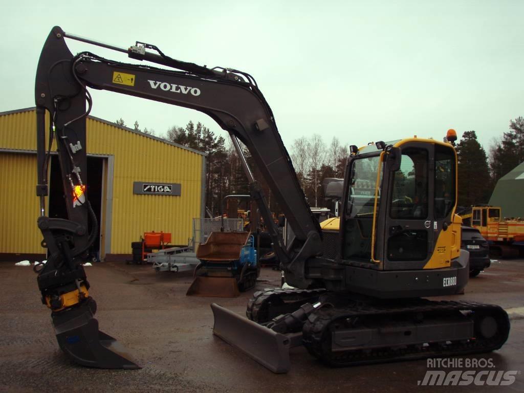Volvo ECR 88 D 中型挖掘机