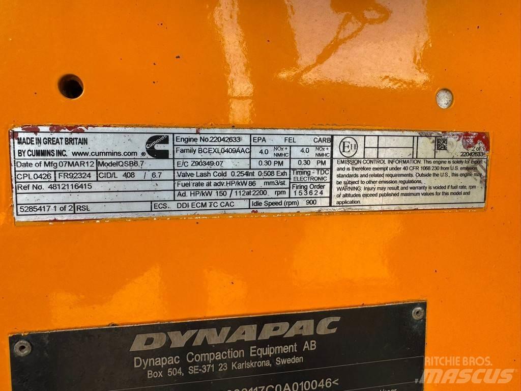 Dynapac CA362PD 单轮压路机