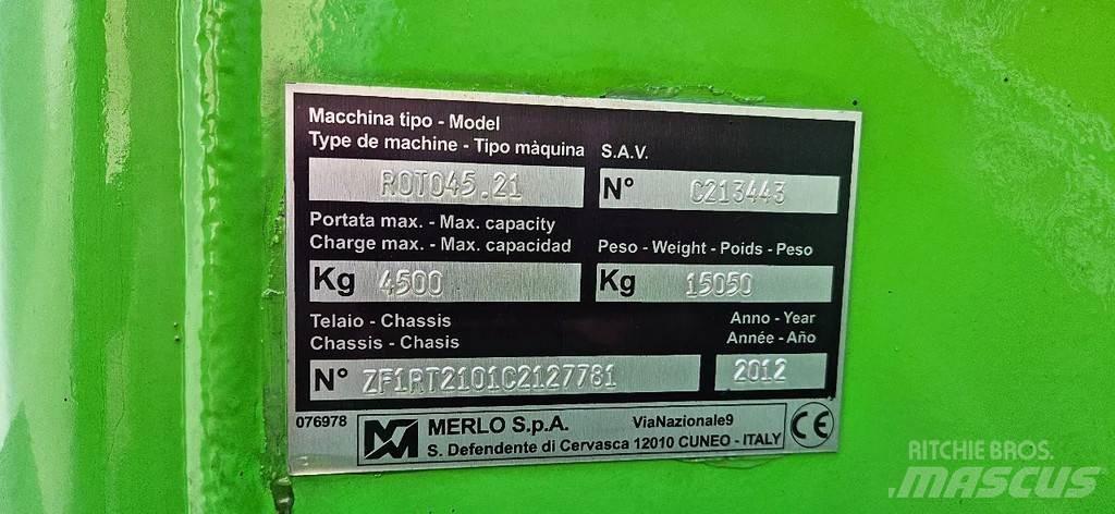 Merlo ROTO 45.21 伸缩臂叉装车|叉装车