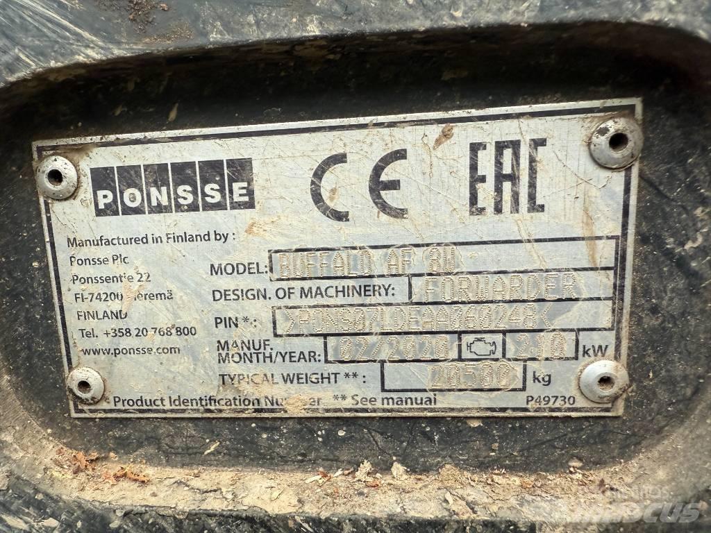 Ponsse BUFFALO AF 8W 集运机