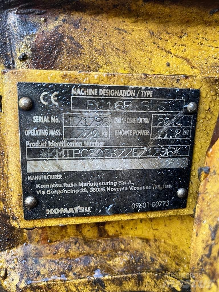 Komatsu PC 16 R-3HS 小型挖掘机