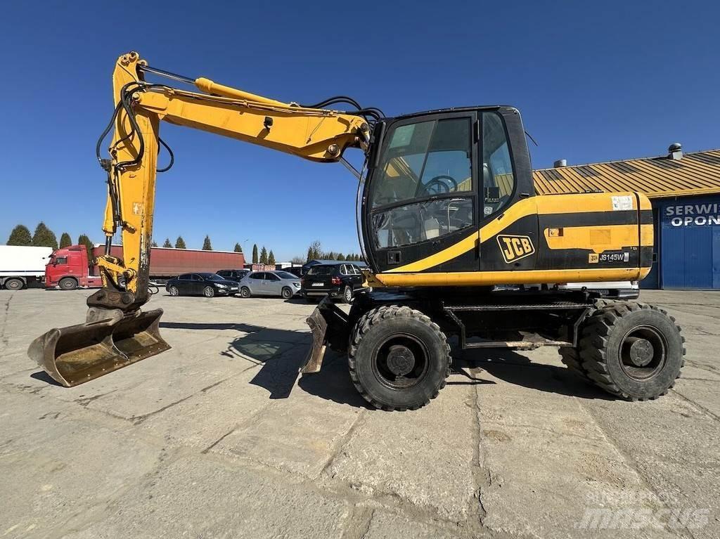 JCB JS145W 轮式挖掘机