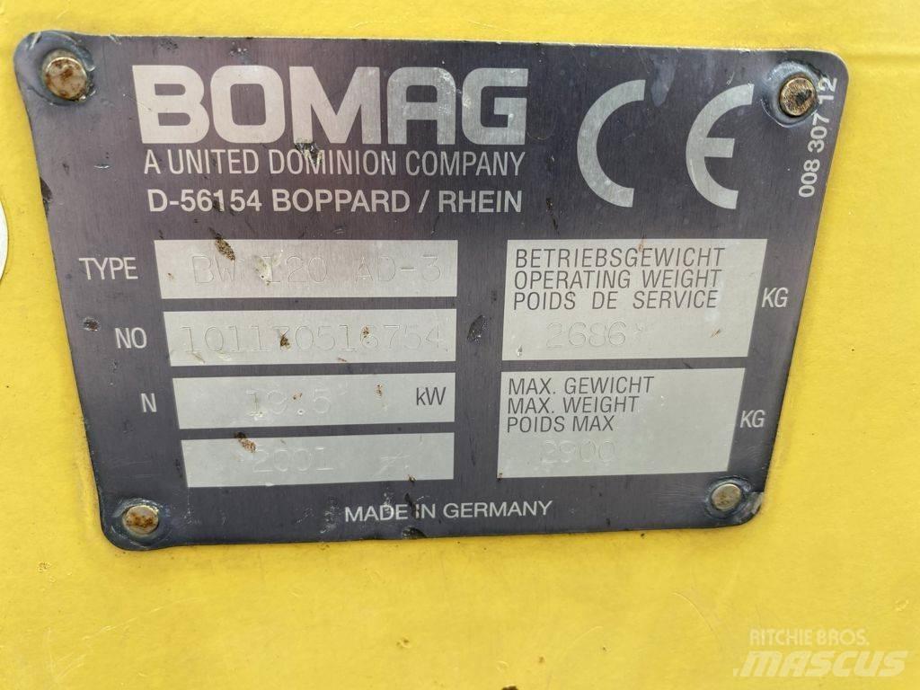 Bomag BW 120 AD 平板夯