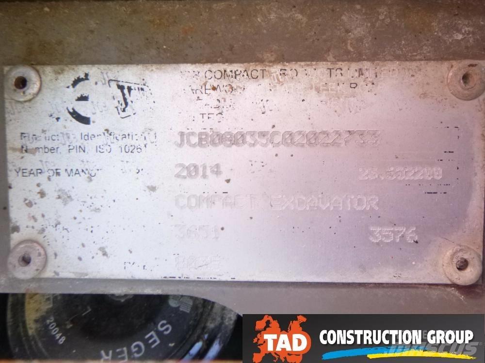 JCB 8035 ZTS 小型挖掘机