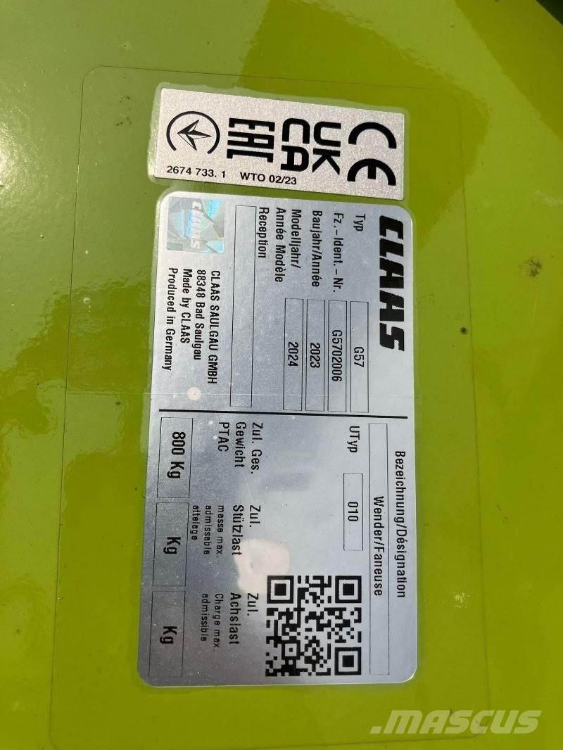 CLAAS Volto 65 犁耙和摊草机