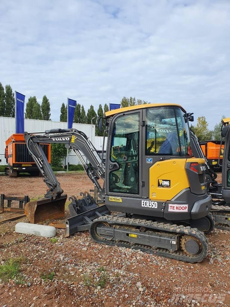 Volvo ECR 35 D 小型挖掘机