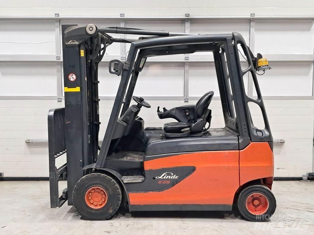Linde E25L-01 电动叉车