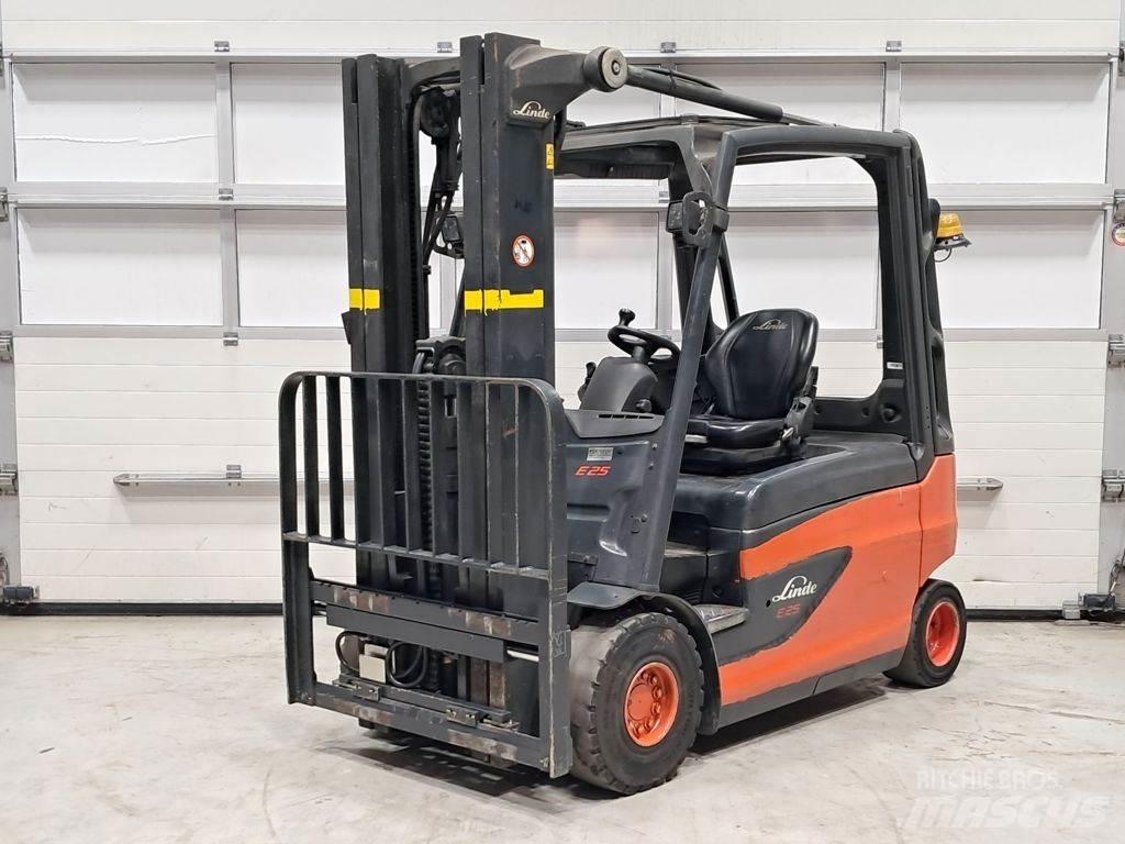Linde E25L-01 电动叉车