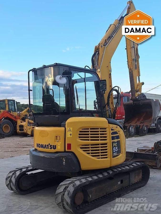 Komatsu PC55 小型挖掘机