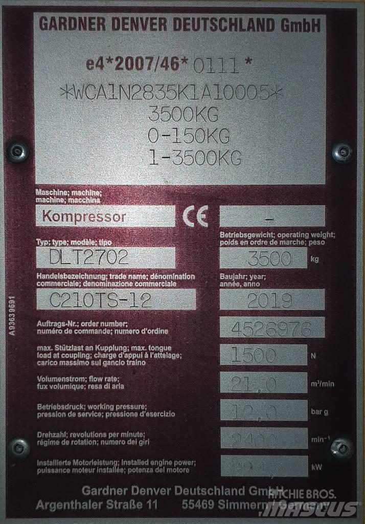 Compair C210 TS-12 压缩机