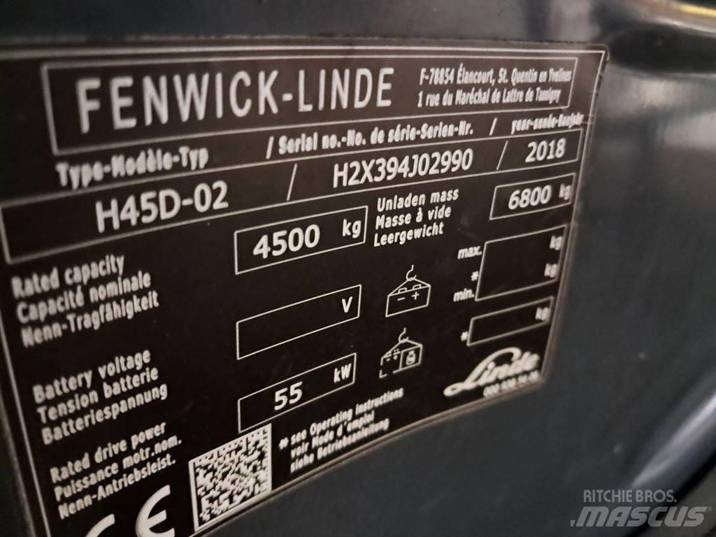 Linde H45D-02 柴油叉车