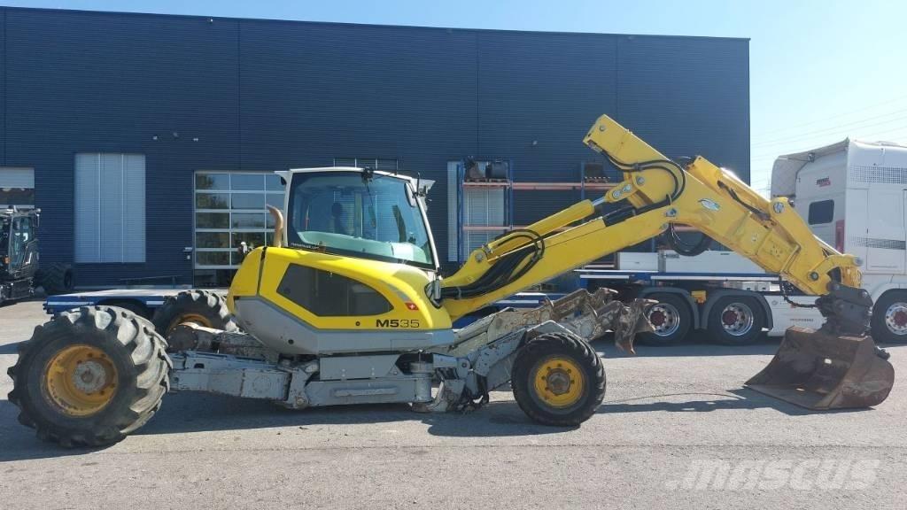 Menzi Muck M535 轮式挖掘机