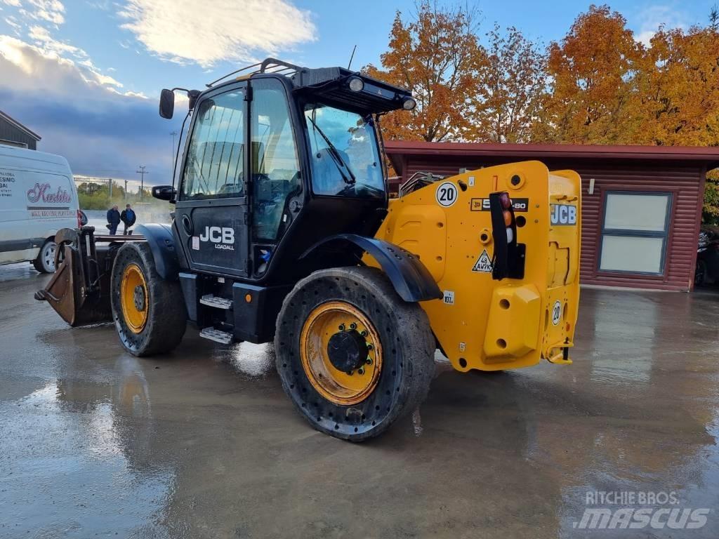 JCB 550-80 伸缩臂叉装车|叉装车