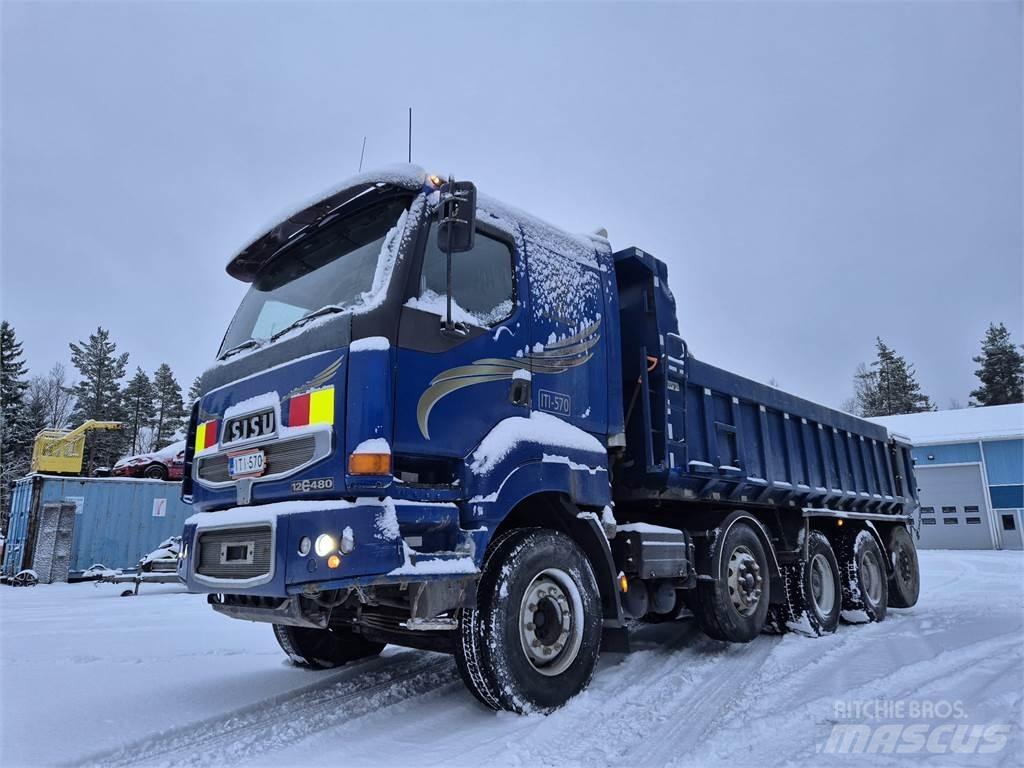 Sisu E12M 480 10X4 车辆运输车
