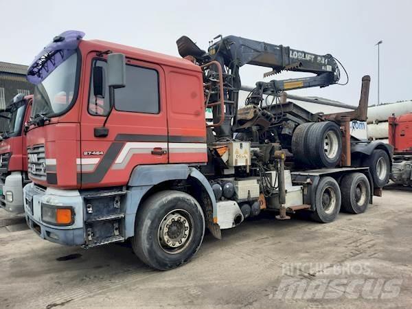 MAN 27.464 6X4 木材运输车