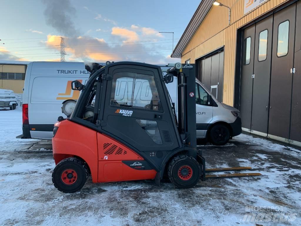 Linde H25T-02 天然气叉车