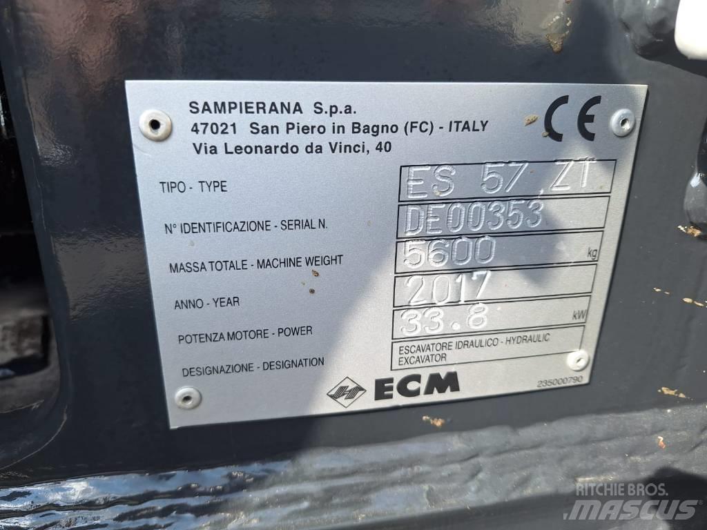 ECM ES 57 ZT 小型挖掘机