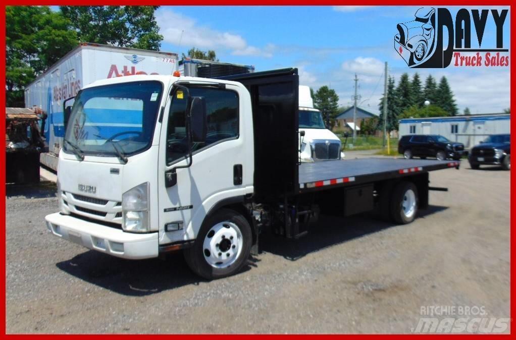 Isuzu NRR 平板栏板货车