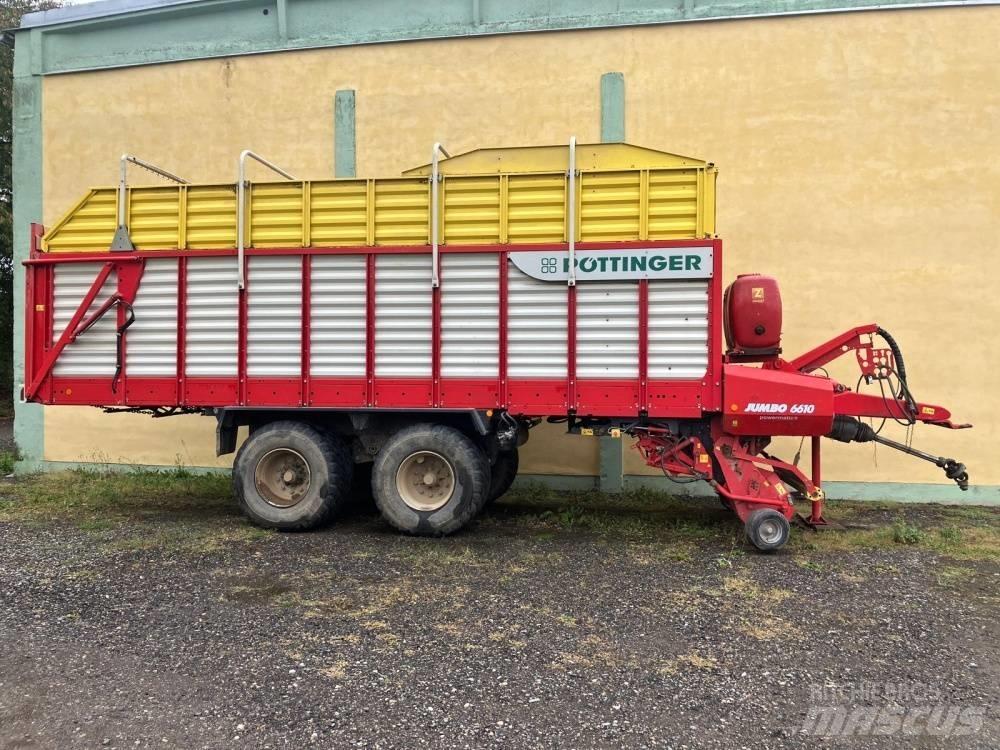 Pöttinger Jumbo 6610 自动装载拖车