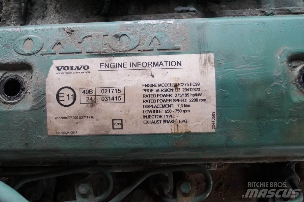 Volvo D7C USED 发动机
