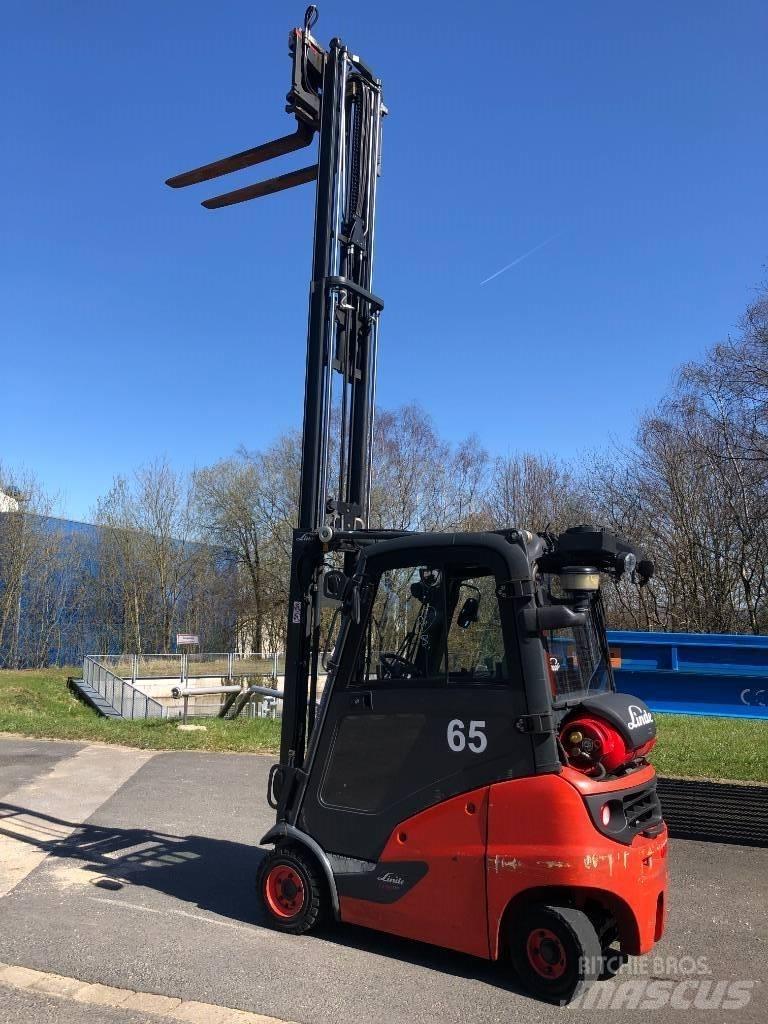 Linde H 16 T-01 天然气叉车