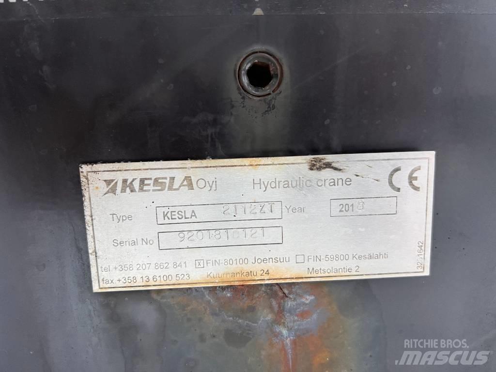 Kesla 2112ZT 木材起重机