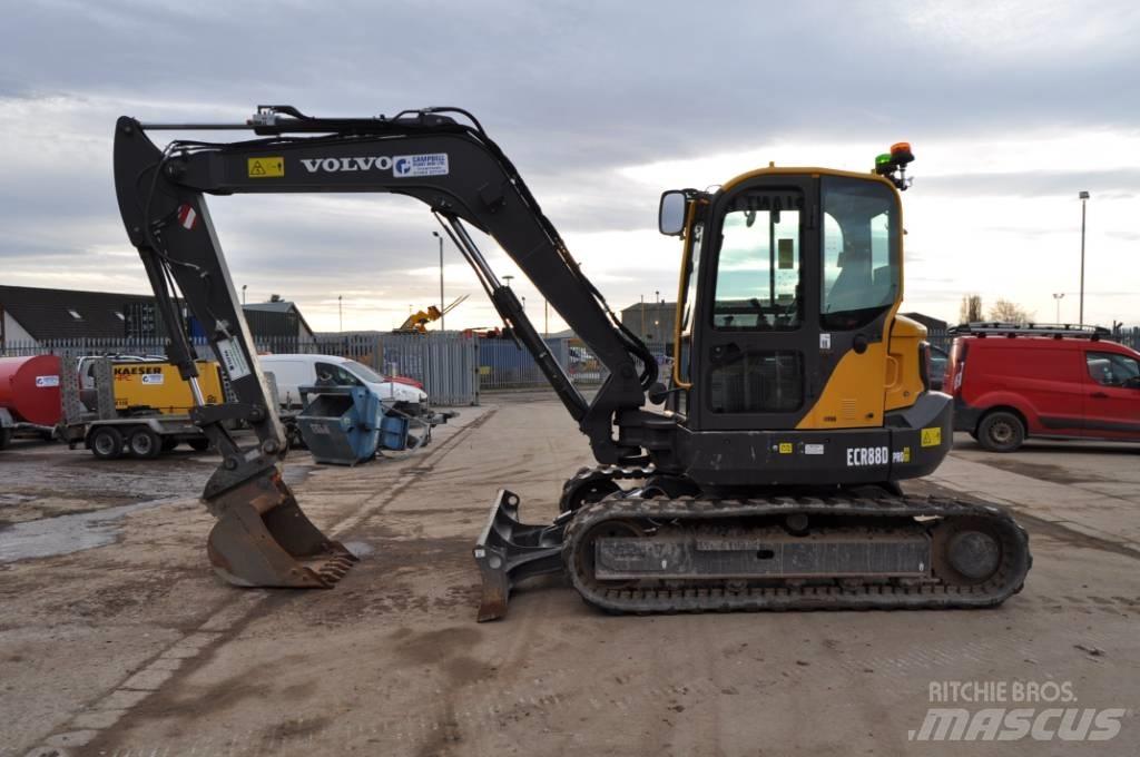 Volvo ECR 88 D 中型挖掘机