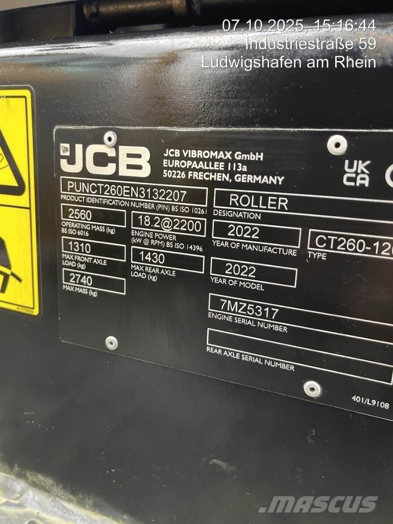 JCB CT260-120 滚筒