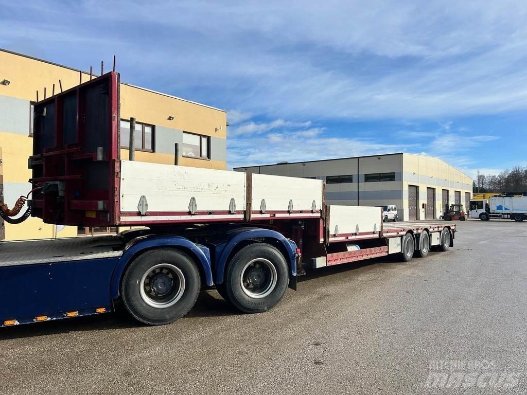 HRD 3-AXLE JUMBO 低平板半挂车