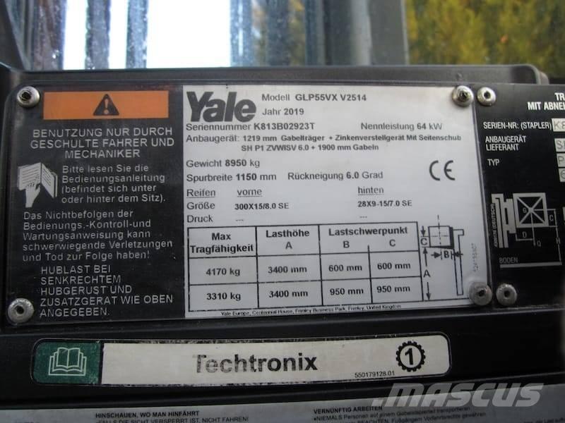 Yale GLP 55 VX 天然气叉车