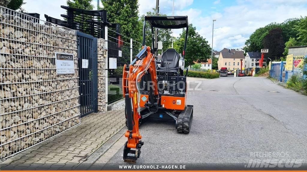 Hitachi ZX 17 U-6 小型挖掘机