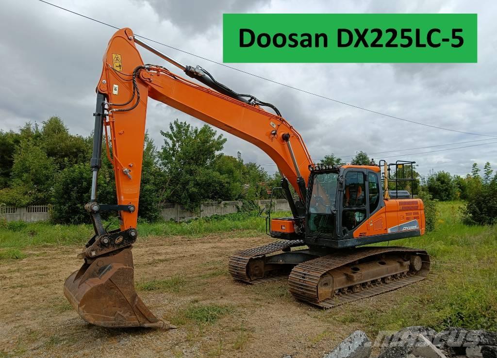 Doosan DX 225 LC-5 履带挖掘机