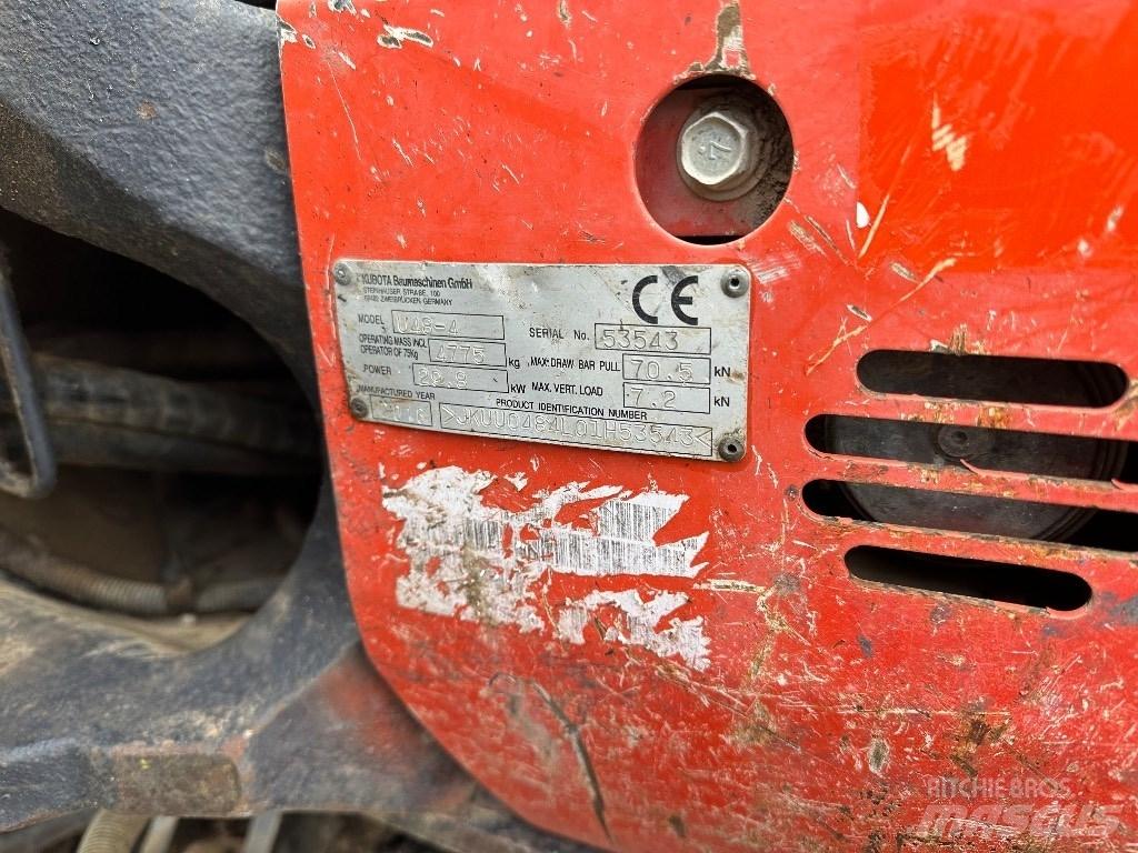 Kubota KX 048-4 小型挖掘机