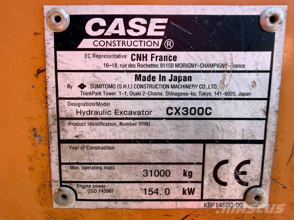 CASE CX 300 C 履带挖掘机