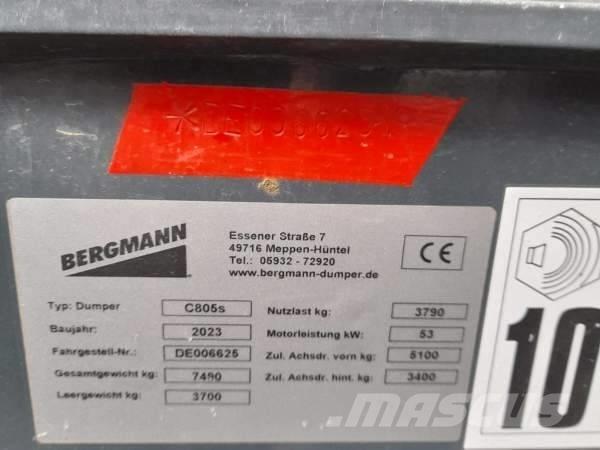 Bergmann C805s/B 铰接式自卸车