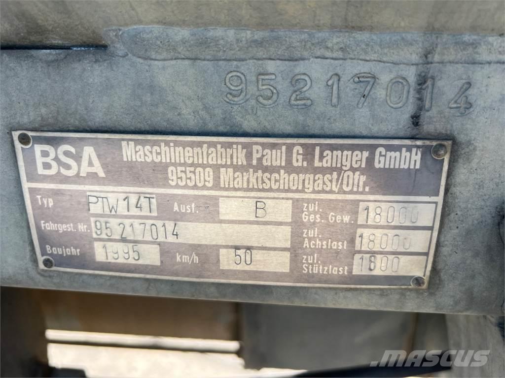BSA PTW 14 T 水肥车