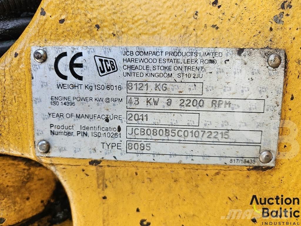 JCB 8085 中型挖掘机