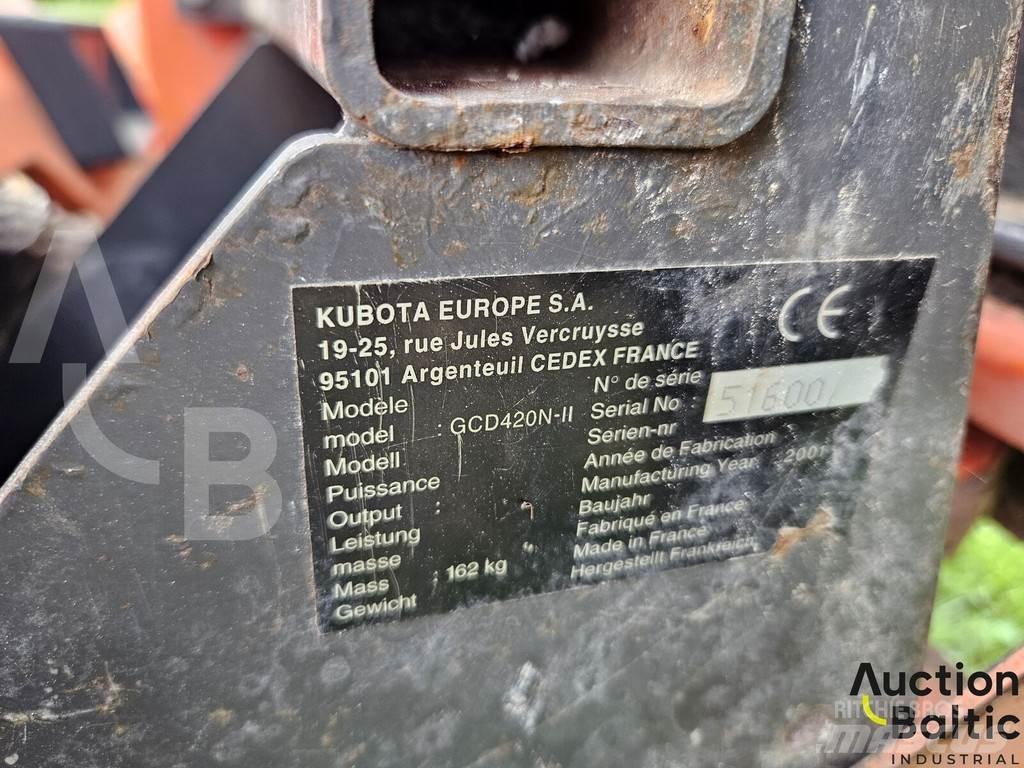 Kubota GCD420N-II 骑乘式割草机