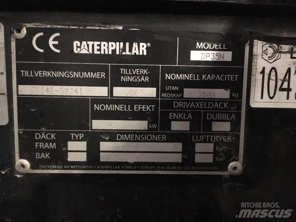 CAT DP 35 N 柴油叉车