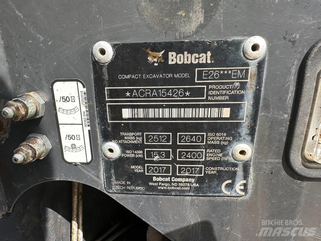 Bobcat E 26 小型挖掘机