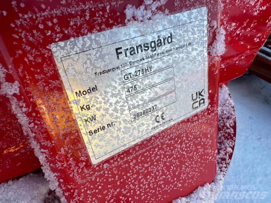Fransgård GT 275 HY 推雪机