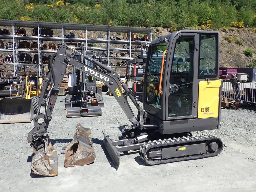 Volvo EC 18 E 小型挖掘机
