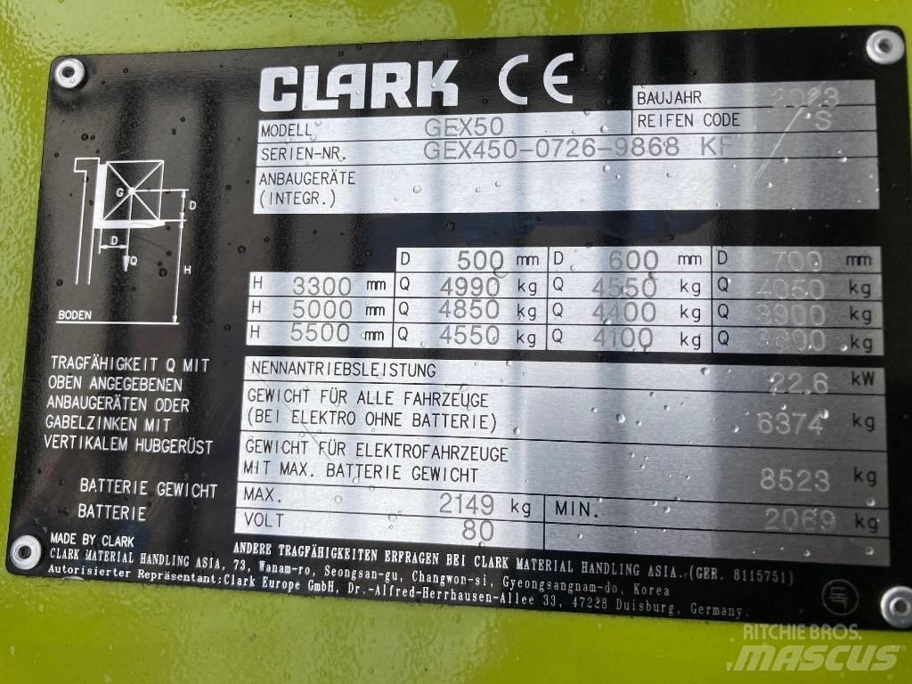 Clark GEX 50 电动叉车